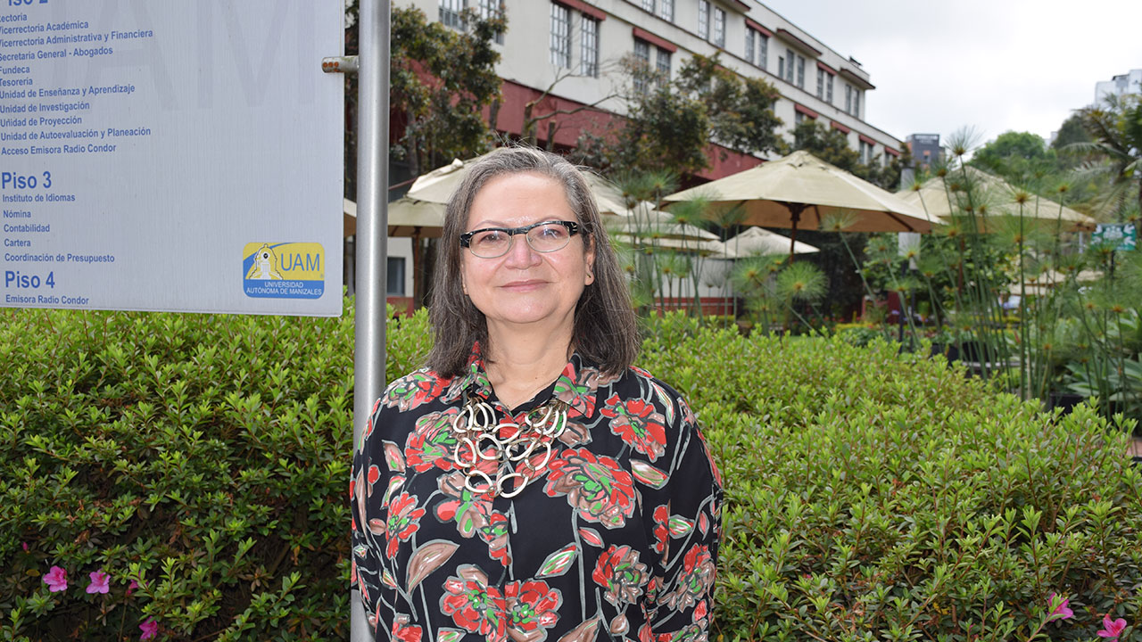 Gloria Patricia Castrillón Arias, coordinadora de la Unidad de Proyección de la UAM