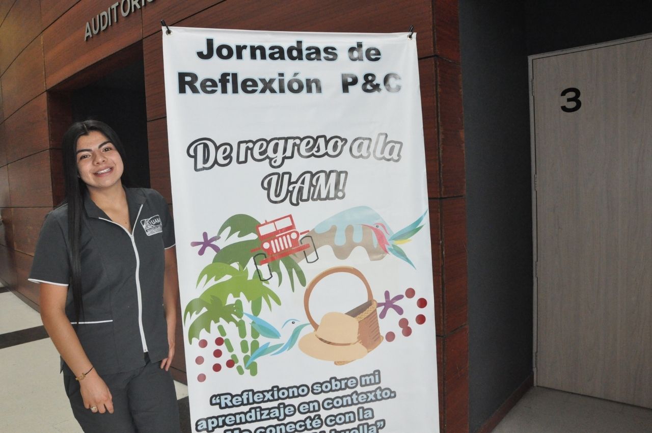 Ingrid Dayana Ordoñez, estudiante de décimo semestre de Odontología de la UAM