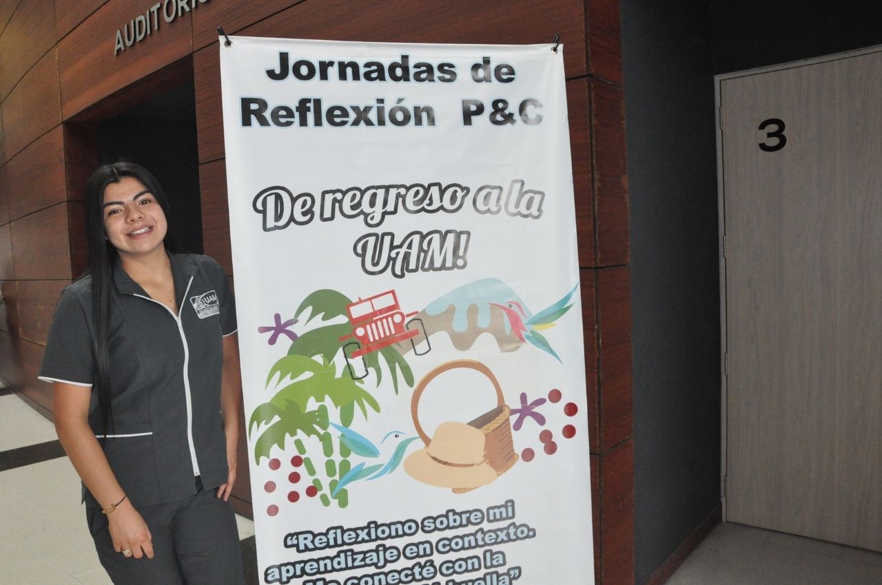 Ingrid Dayana Ordoñez, estudiante de décimo semestre de Odontología de la UAM