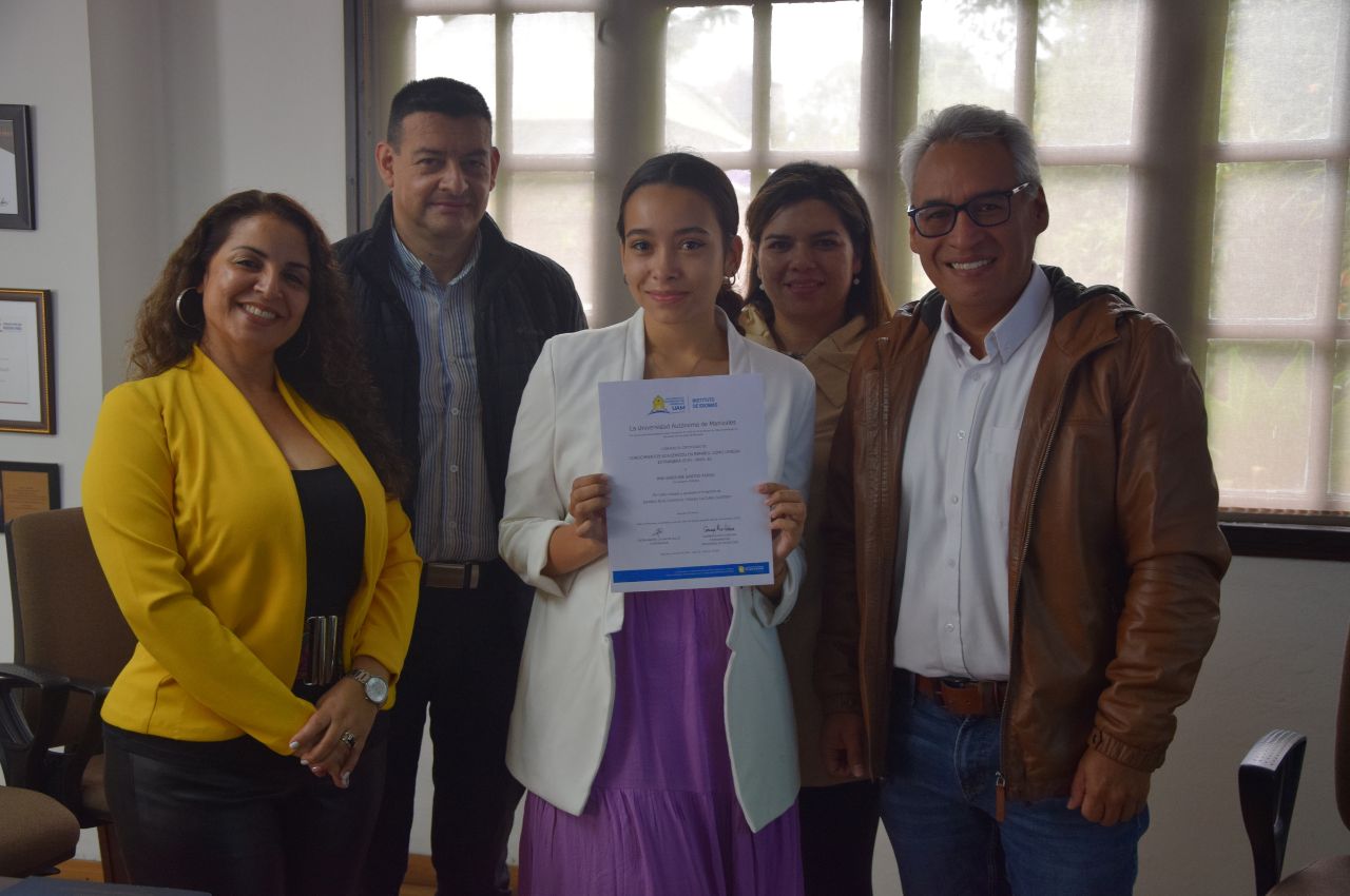 Ana Karoline Santos Farias en el Instituto de Idiomas