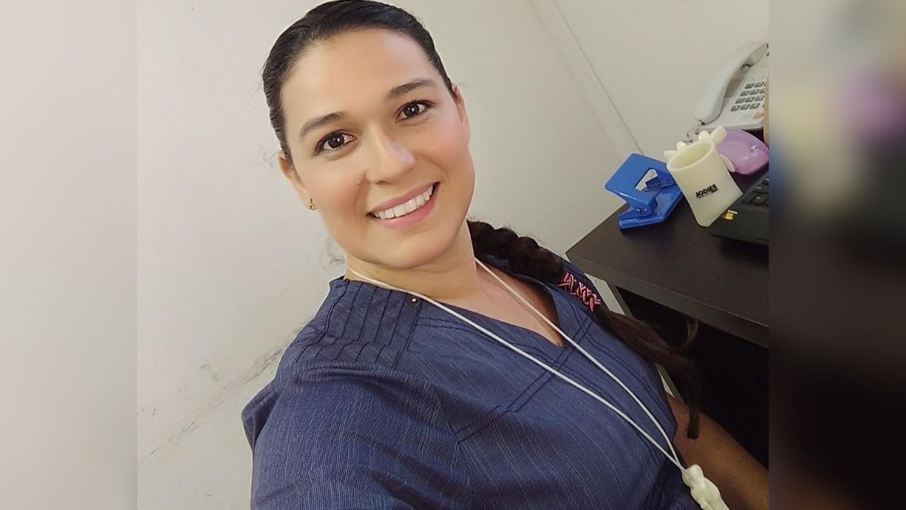 Lizet Trujillo,  fisioterapeuta asistente al curso, quien actualmente es  oficial de rehabilitación de una ONG llamada Humanity and inclusion.