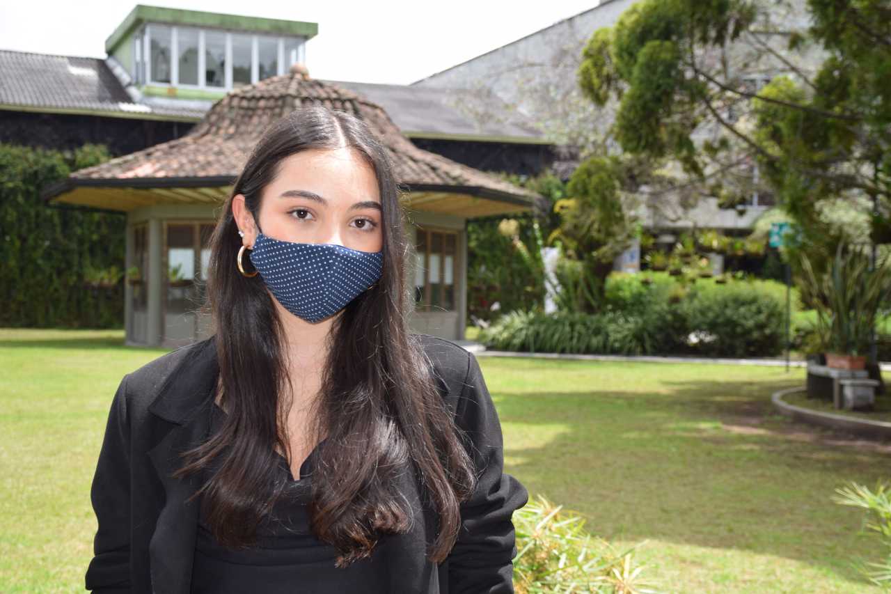 Manuela Gómez, estudiante de Ingeniería Industrial (1)