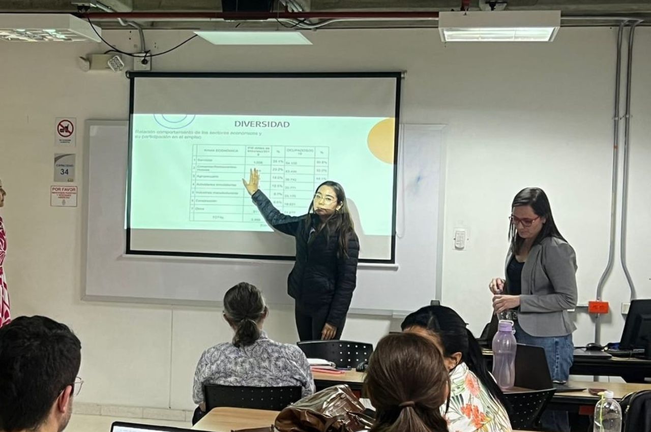 María Paula Aguirre Herrera estudiante de la Universidad Autónoma de Manizales