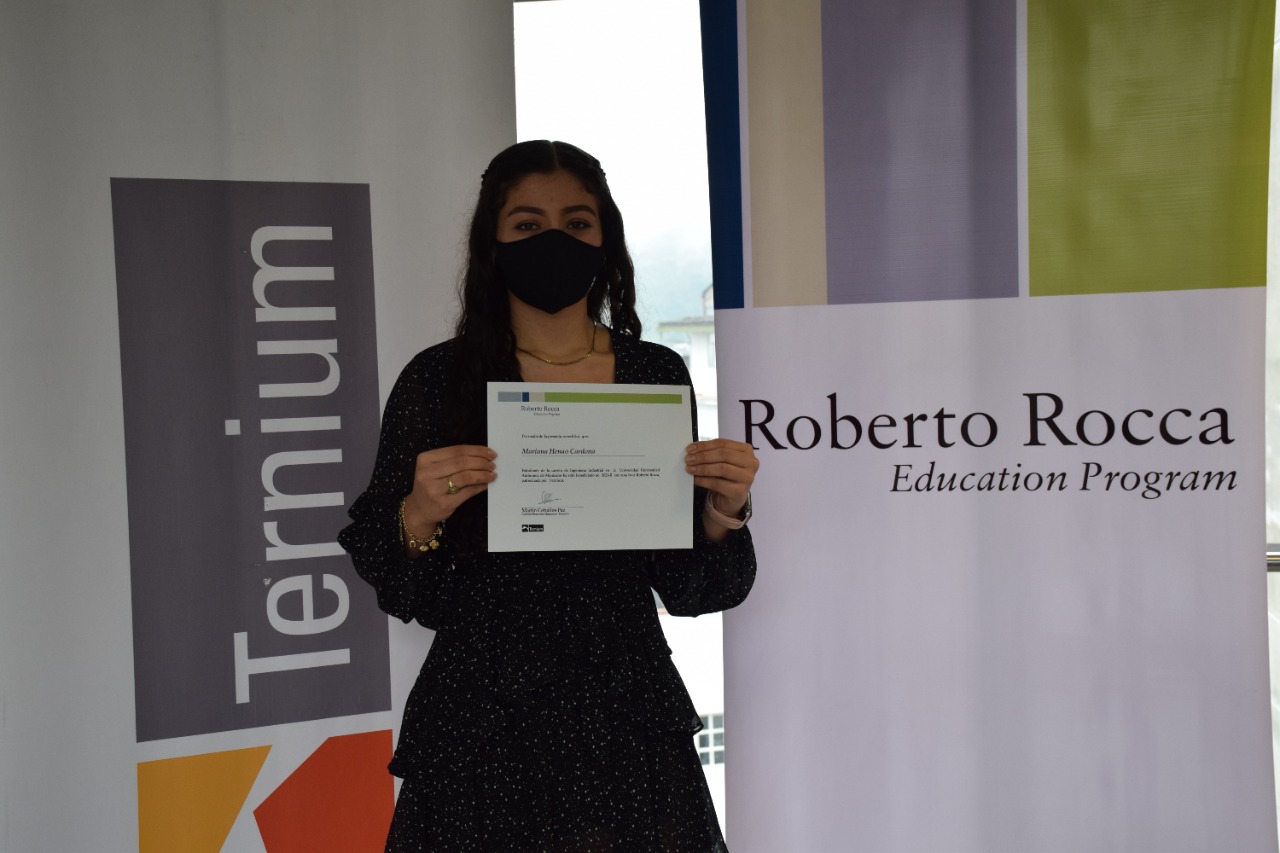 Mariana Cardona Henao, estudiante de Ingeniería Industrial uam