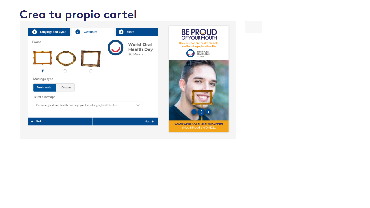 Odontología- Crea tu propio cartel