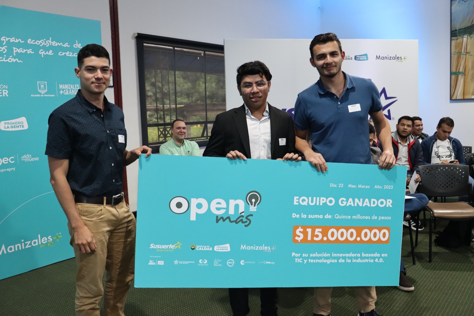 Platech ganó el reto de Susuerte SA en Open Más