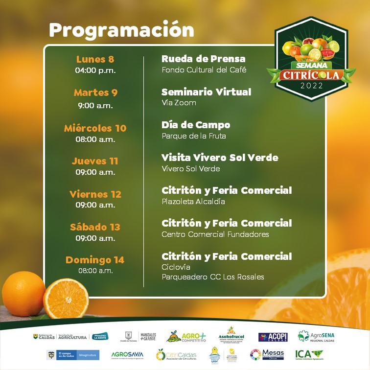 Programación- semana- Citrícola