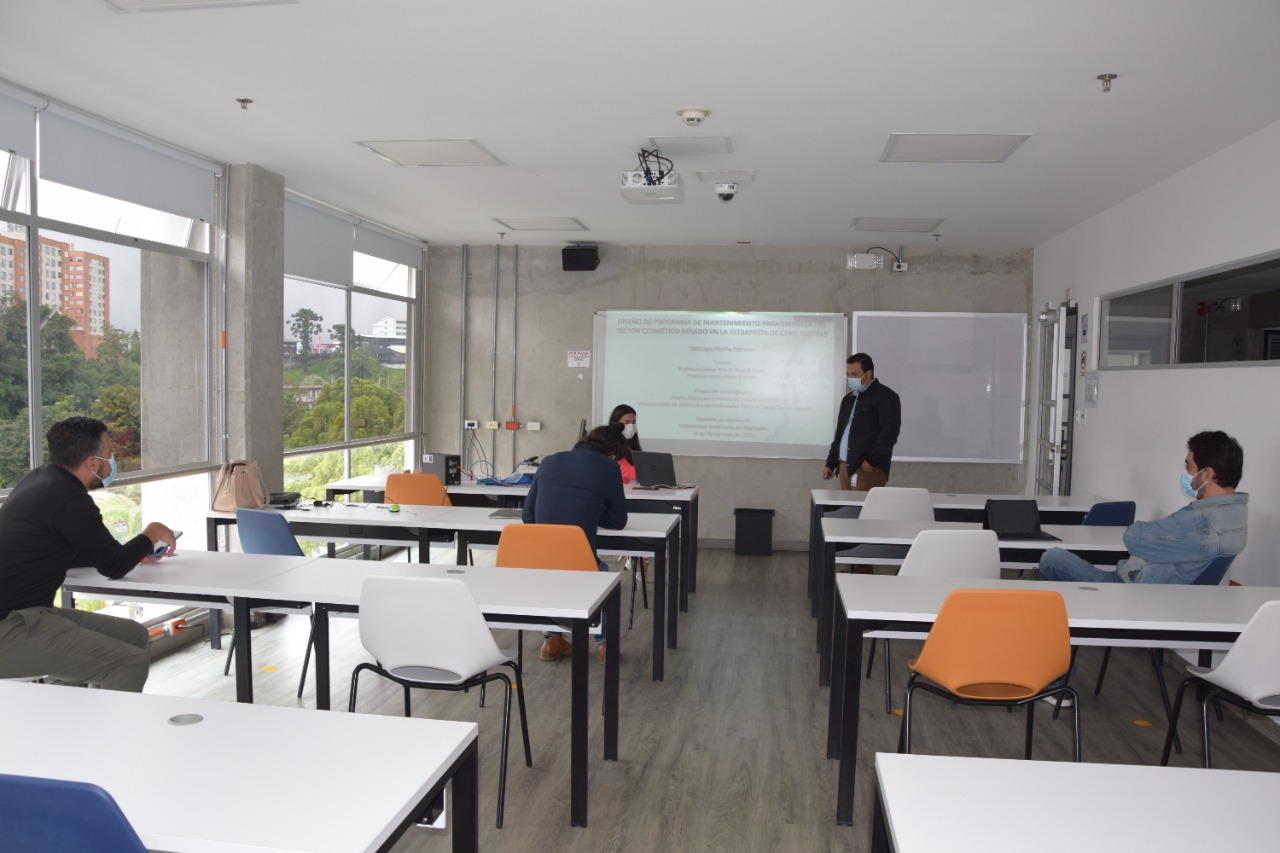 Sustentación de estudiante de Maestría en Ingeniería UAM
