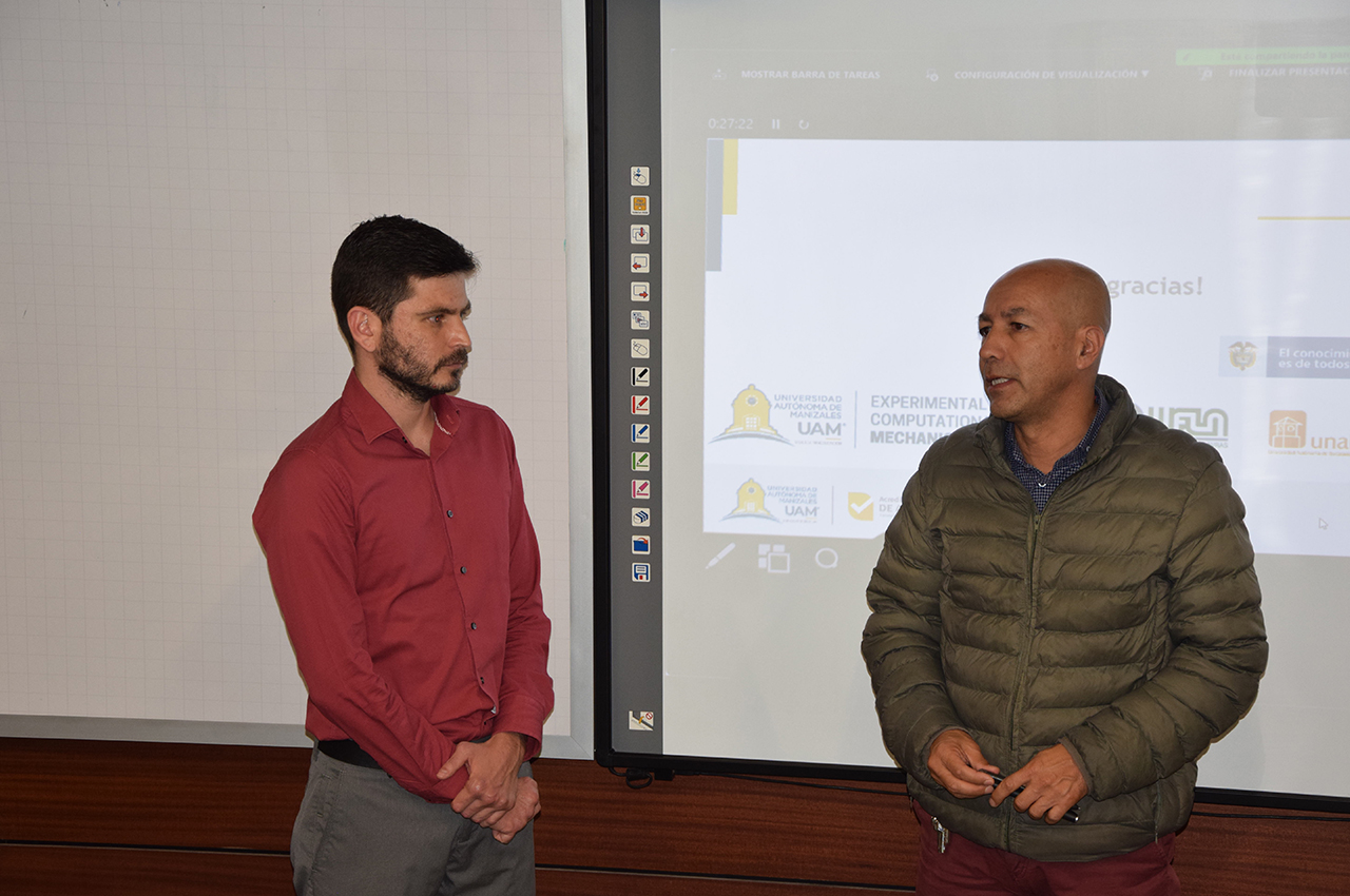 Sustentación- Jaime Buitrago Osorio, estudiante de la Maestría en Ingeniería