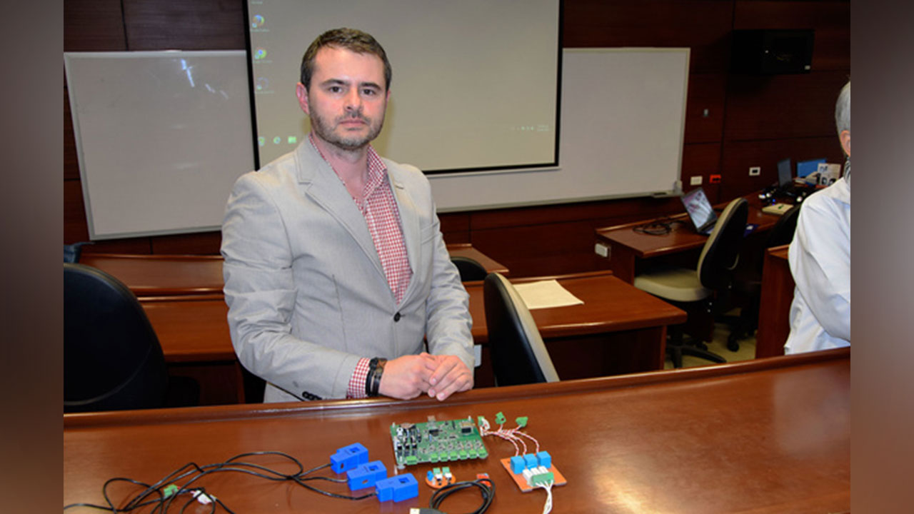 Wilson Fernando González Gallego, estudiante del Doctorado en Ingeniería de la Universidad Autónoma de Manizales (UAM)