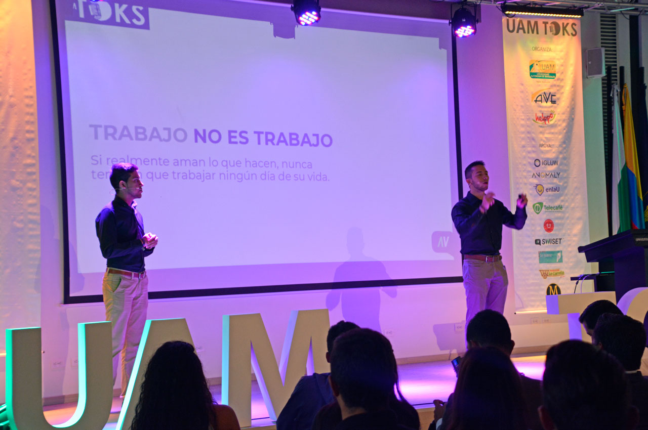 Andres Jimenez y Camilo Tobar, Swiset, UAM Toks para emprendedores reales
