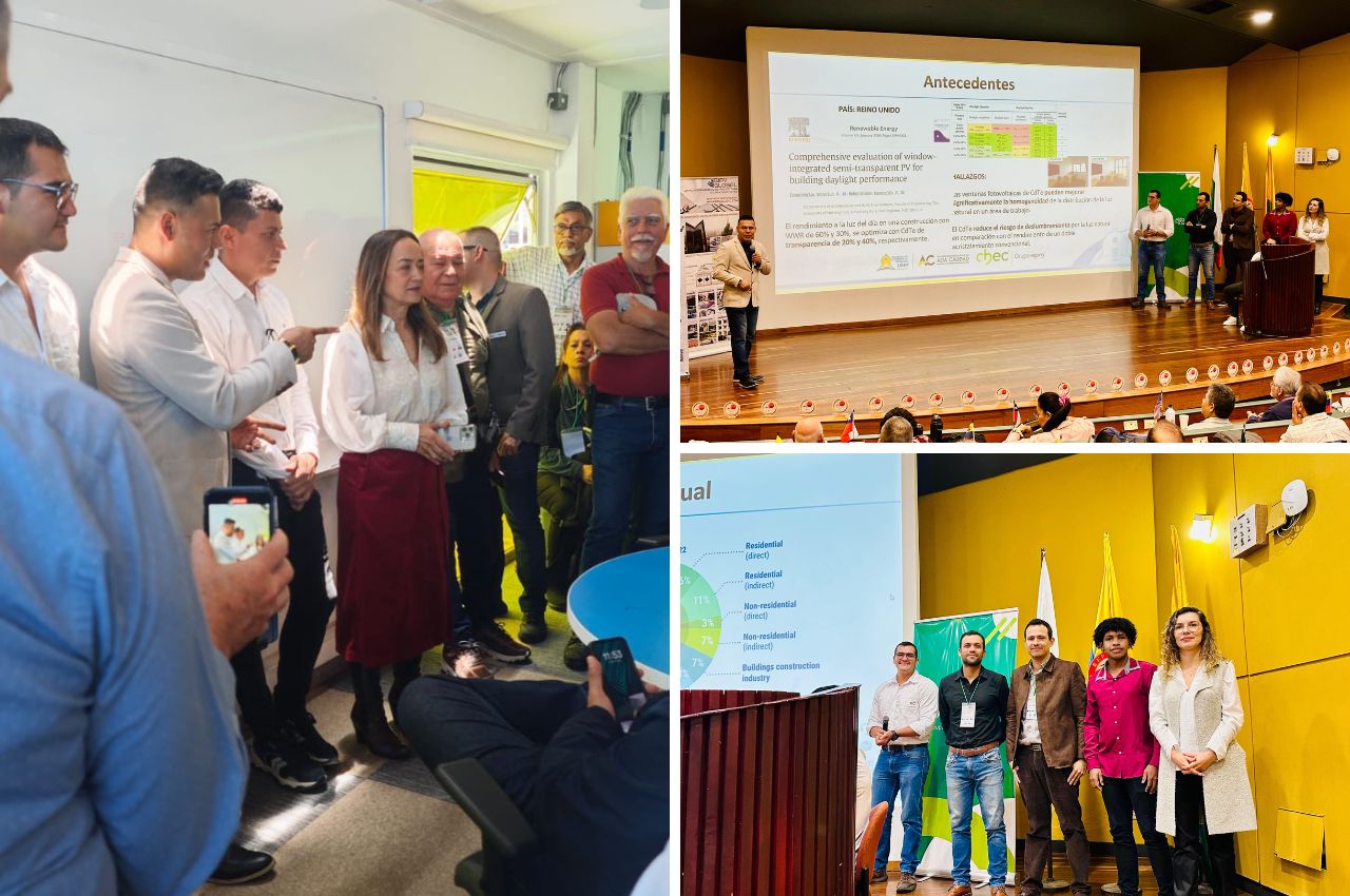 Presentación de arquitectura fotovoltaica desde la UAM: Evaluación del desempeño energético y bioclimático de tecnologías fotovoltaicas de segunda generación integradas a edificios en clima tropical de montaña.