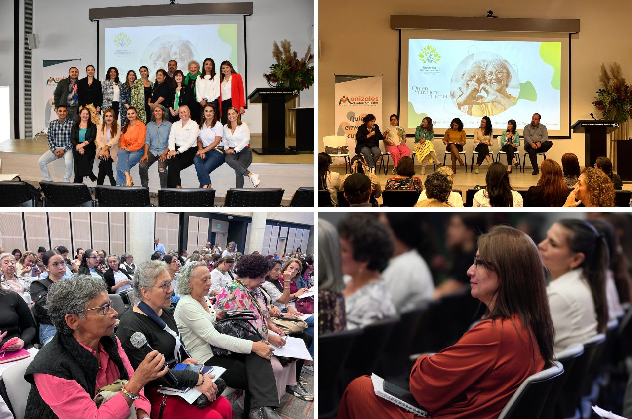 19 conferencistas participaron del encuentro de envejecimiento saludable.
