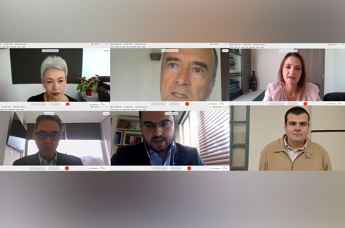 directivos UAM durante la inducción