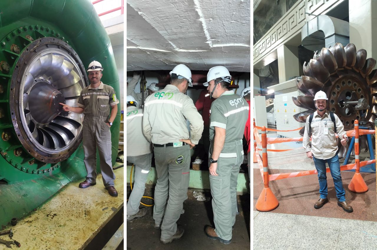 Luis Enrique Cardona Gómez, graduado de Ingeniería Mecánica de la UAM, es profesional de operación de negocios en EPM.