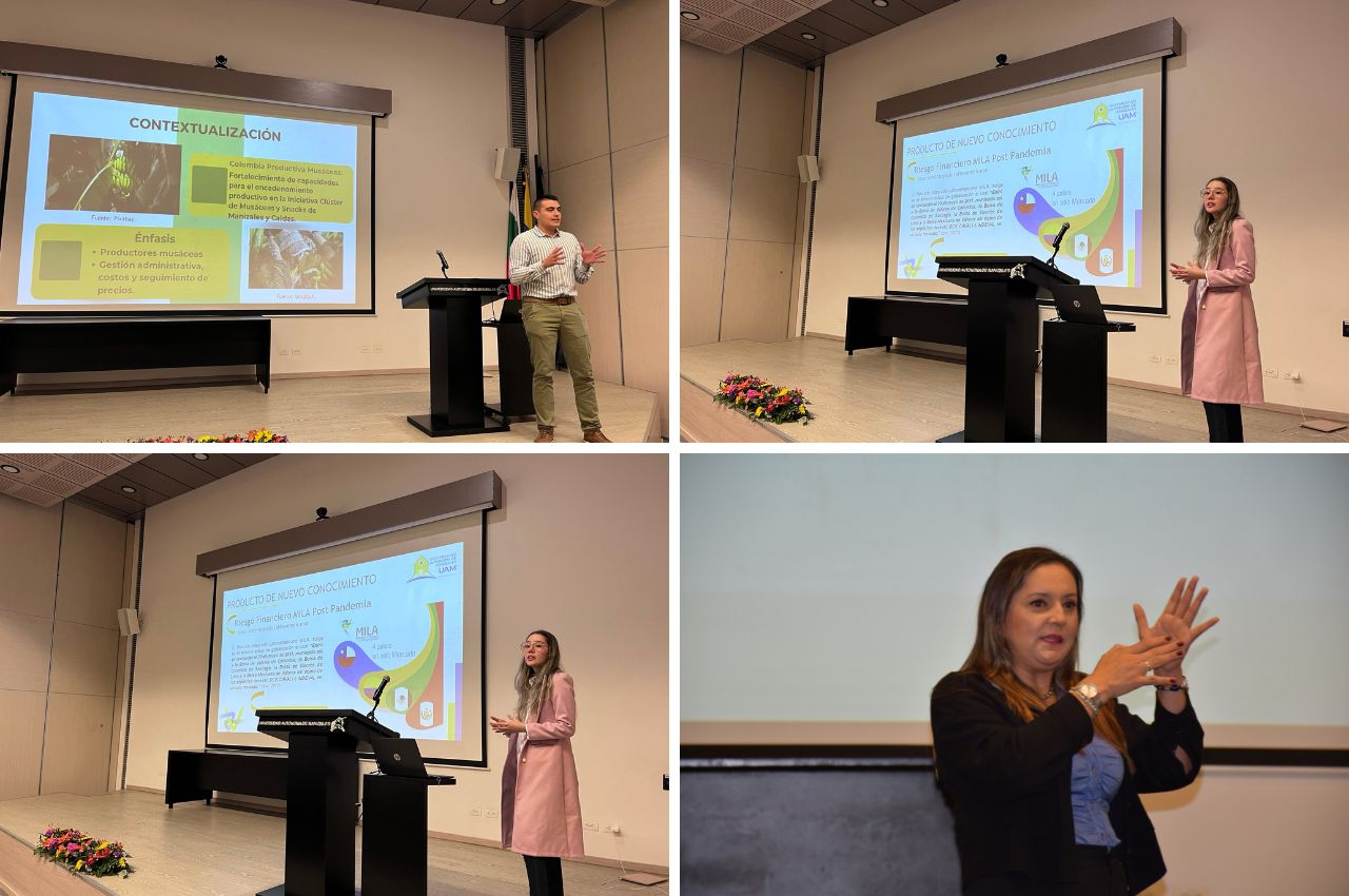 Exposición de los proyectos de investigación.