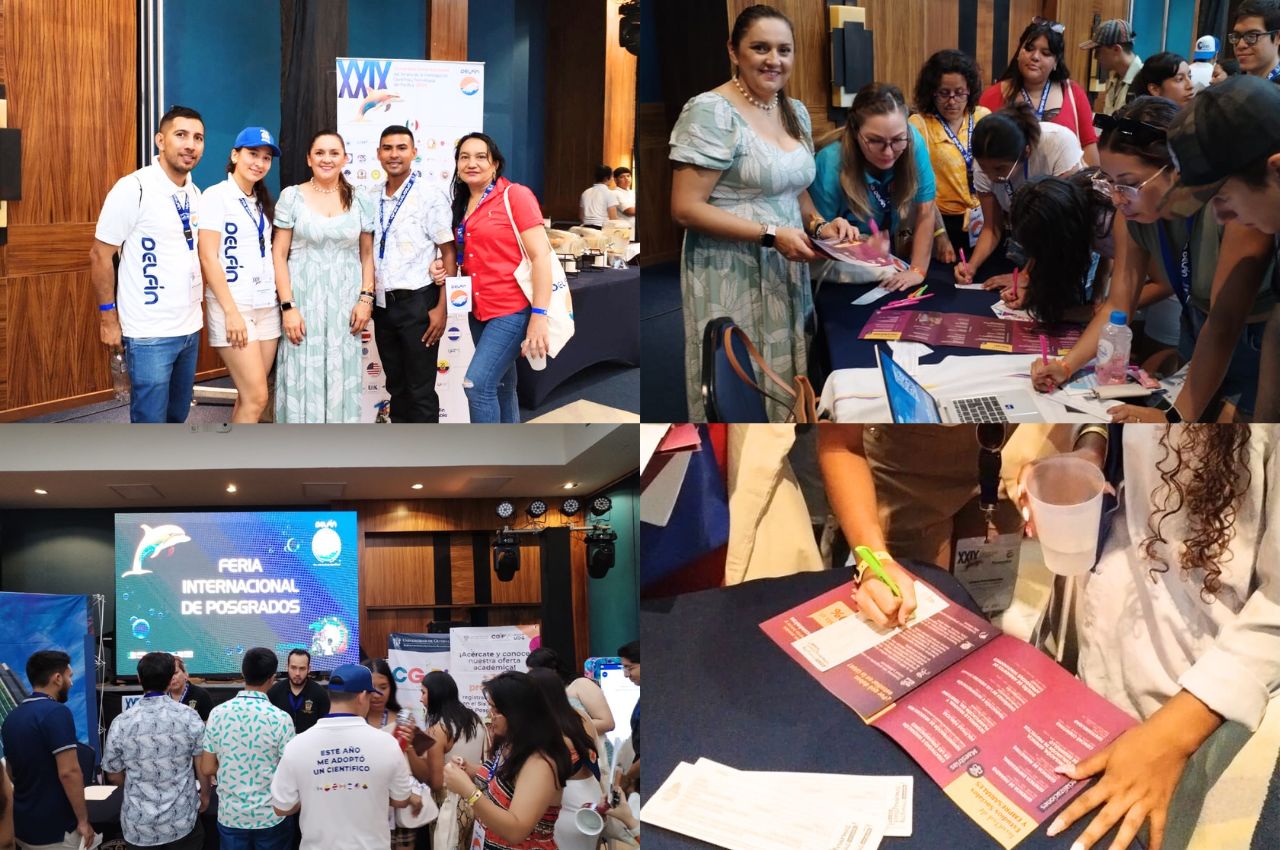 La UAM participó en la Feria de posgrados del Programa Delfín.