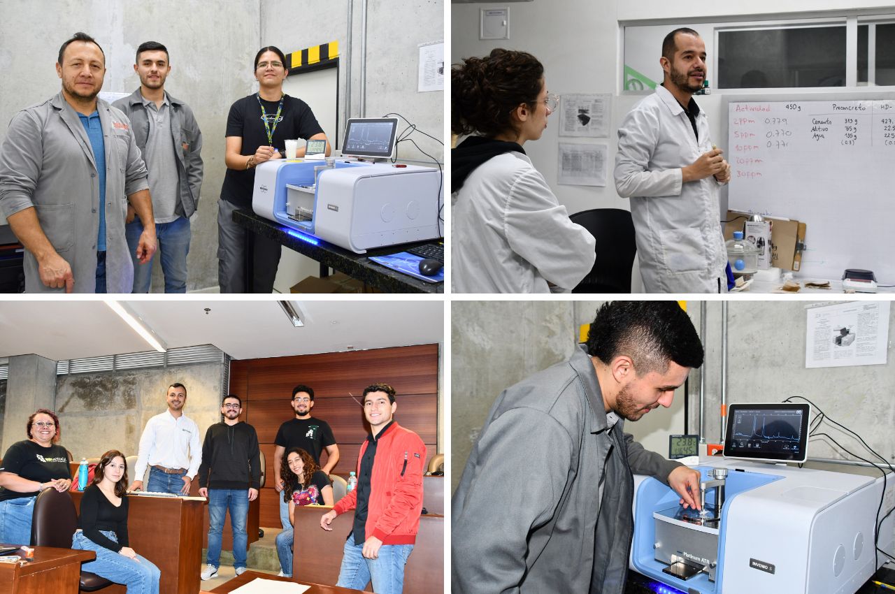 Empresarios e investigadores en las instalaciones de la UAM en el programa Hoy Soy Científico
