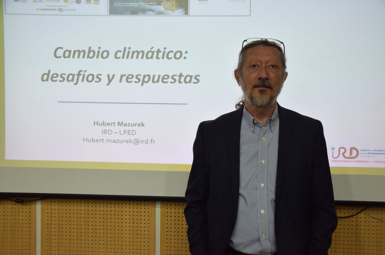 Profesor Hubert Mazurek habla del Cambio Climático en la UAM
