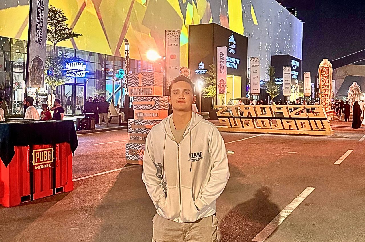 Luis Alejandro Catellanos en el mundial esports