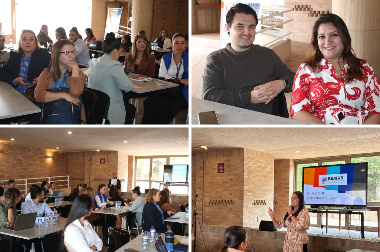 Empresarios participantes del networking