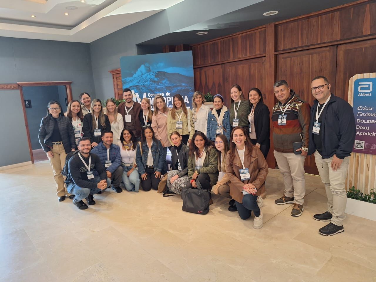 Ellos son algunos de los participantes del Congreso de Ortopedia subespecializada.