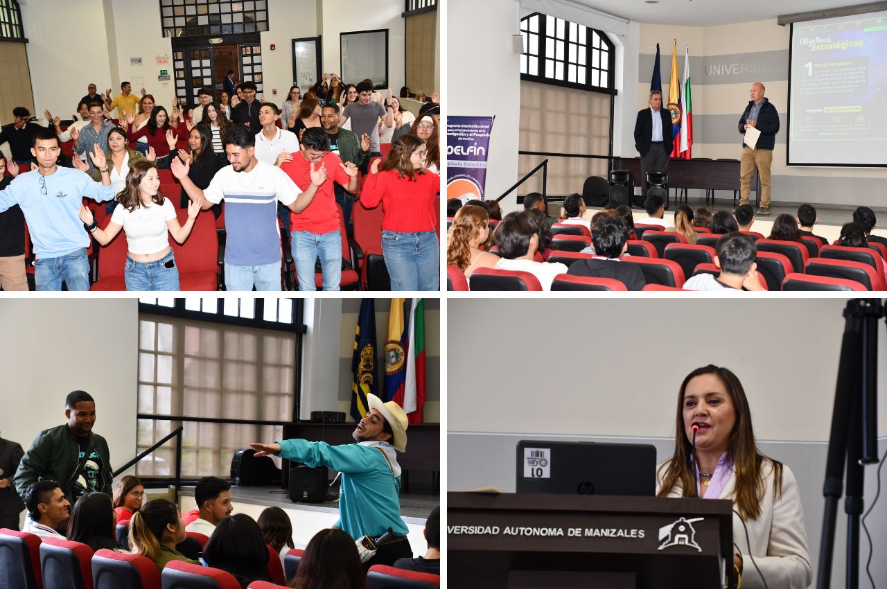 Bienvenida a los estudiantes del programa Delfín.