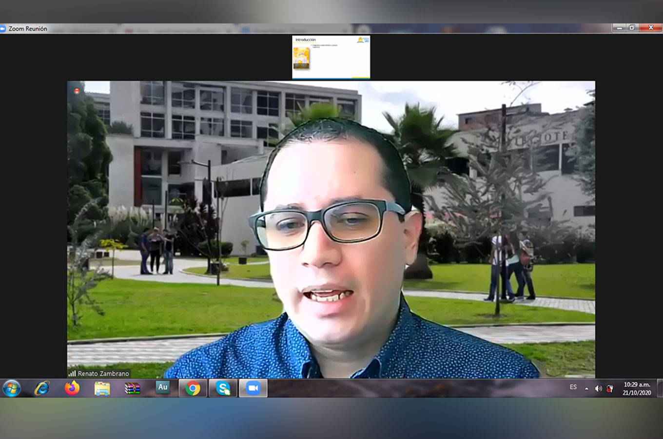 Renato Zambrano Cruz - Sustentación doctorado uam