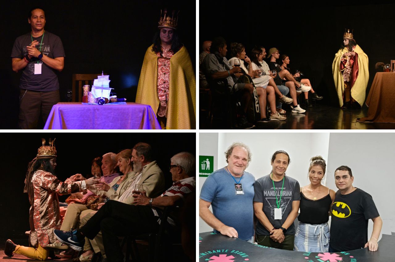 presentación de obra de teatro