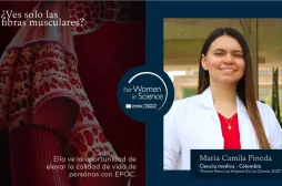 Graduada recibe Premio para las mujeres en la Ciencia 2023 Graduada recibe Premio para las mujeres en la Ciencia 2023