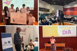 "Empresarios por un día", estrategia para los estudiantes de la Universidad en Tú Colegio. Estudiantes vivieron la experiencia de ser "Empresarios por un día"