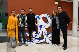 Docentes y estudiantes UAM participaron en la Bienal de Investigación+Creación Docentes organizadores de la Bienal de Investigación+Creación