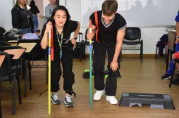 Actividad de envejecimiento saludable.