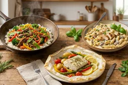 Almuerzos rápidos y saludables: 3 recetas fáciles 