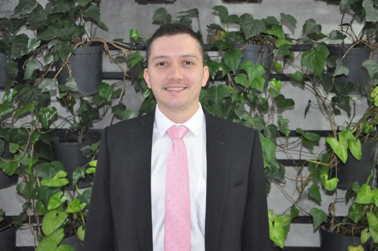 Juan David Álvarez Castro, estudiante de la Maestría en Ingeniería