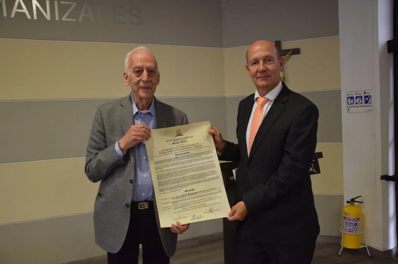 Carlos Eduardo Vasco Uribe en la UAM- Doctorado Honoris Causa