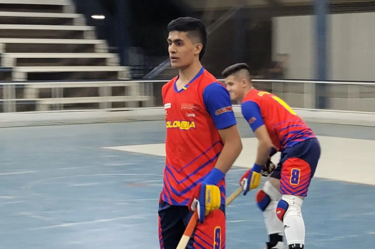 Lukas Rodríguez participó en el Mundial de Hockey sobre patines