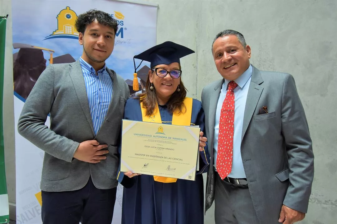 Olga Lucía Ospina Arango, magíster en Enseñanza de las Ciencias UAM