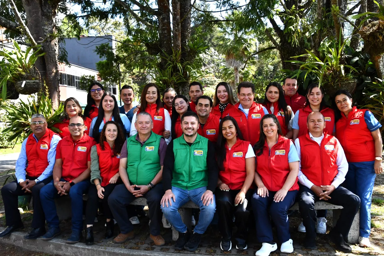 Brigadistas de la UAM Grupo de personas que conforman la brigada UAM