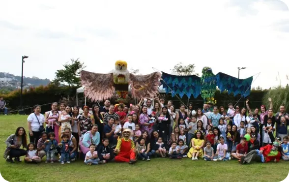 Celebración día del niño en el parque de los estudiantes