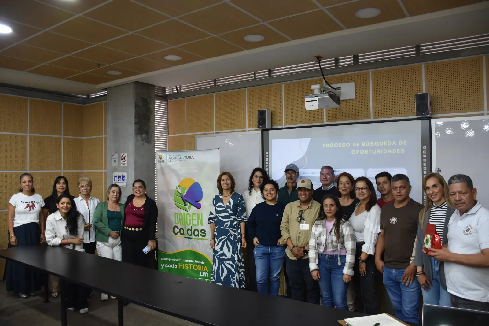 La UAM, Fenalco y Origen Caldas impulsan cooperación con empresarios
