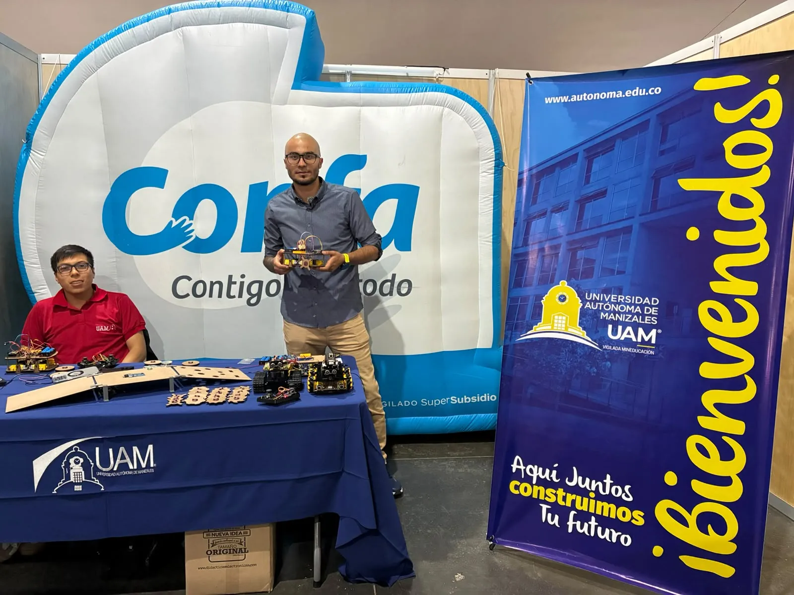 La UAM y Confa fortalecen el pensamiento computacional en la Feria Tech MZL