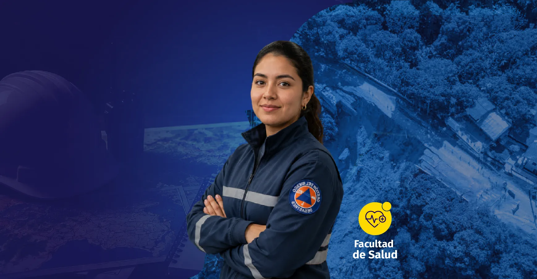 Estudiante con uniforme de socorrista