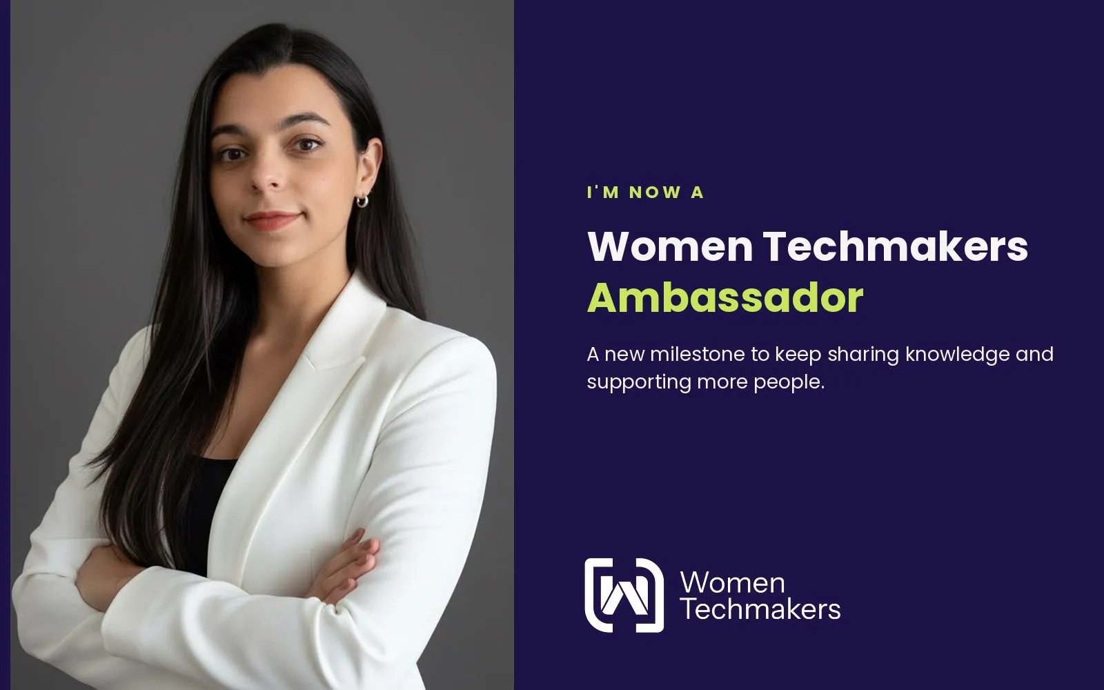Graduada UAM fue seleccionada como embajadora de Women Techmakers
